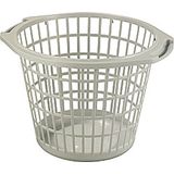 Sunware - Basic - Wasmand - Grijs - Diameter 48 cm - 27 Liter - Kunststof