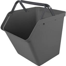 Sunware - Sigma home sorteer unit 60L antraciet - 49,3 x 38,8 x 44,8 cm