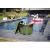 Sunware - Opbergbox - Groen - Kunststof - Waterdicht - 110 Liter