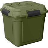 Sunware - Opbergbox - Groen - Kunststof - Waterdicht - 110 Liter