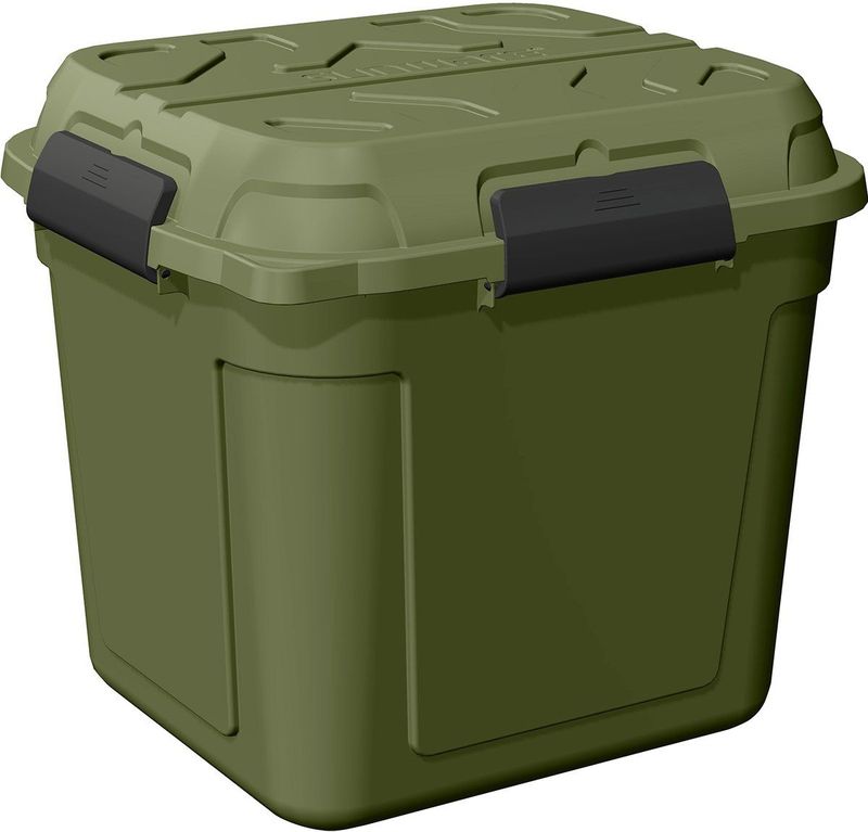 Sunware - Opbergbox - Groen - Kunststof - Waterdicht - 110 Liter