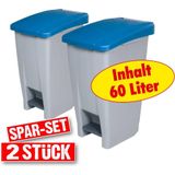 Prullenbak - Zwart - Kunststof - 30 Liter