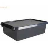 Opbergbox - Transparant - Kunststof - 30L