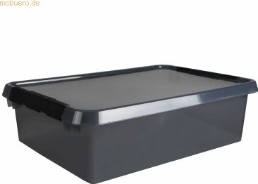 Opbergbox - Transparant - Kunststof - 30L