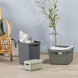 Sunware - Sigma home opbergbox 5L groen - 25,2 x 17,5 x 12,2 cm