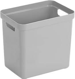 Sunware - Sigma home opbergbox 25L grijs - 35 x 24,6 x 36,3 cm