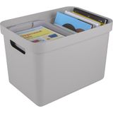 Sunware - Sigma home opbergbox 18L grijs - 35 x 24,6 x 24,3 cm