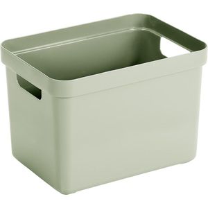 Sunware - Sigma home opbergbox 18L groen - 35 x 24,6 x 24,3 cm