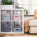 Sunware - Sigma home opbergbox 18L donkerblauw - 35 x 24,6 x 24,3 cm