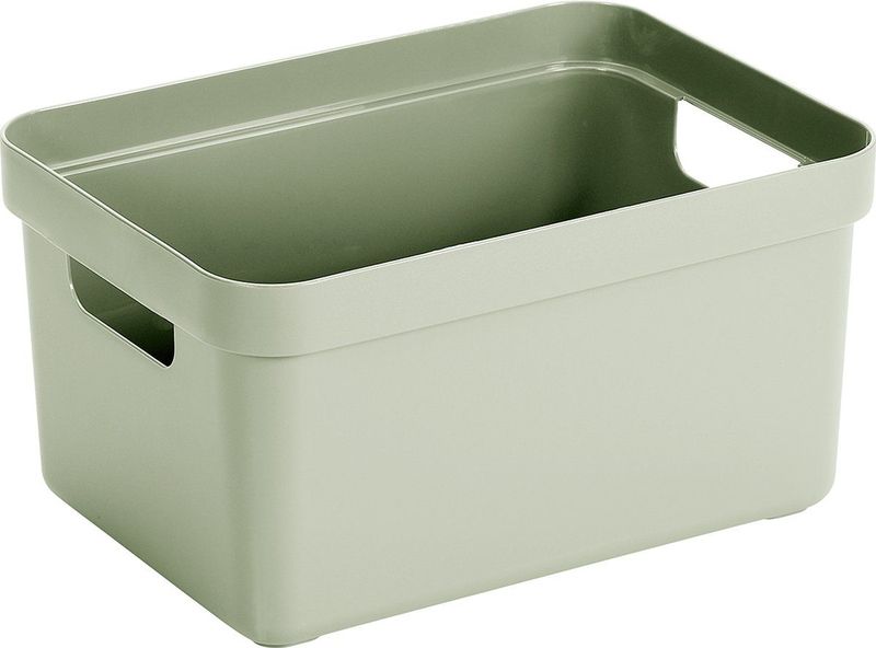 Sunware - Sigma home opbergbox 13L groen - 35 x 24,6 x 18,3 cm