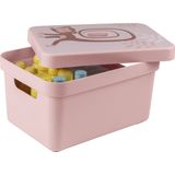 Sunware - Sigma home opbergbox 13L roze - 35 x 24,6 x 18,3 cm