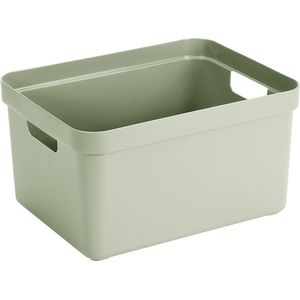 Sunware - Sigma home opbergbox 32L groen - 44,4 x 34,2 x 24,2 cm