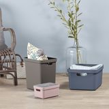 Sunware - Sigma home opbergbox 32L donkerblauw - 44,4 x 34,2 x 24,2 cm