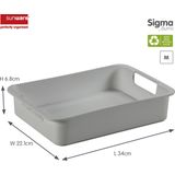 Opbergbox - Transparant - Kunststof - 30 Liter