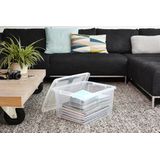 Sunware - Nesta opbergbox 32L tranparant - 45,5 x 36 x 24 cm