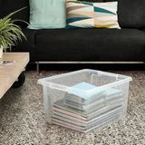 Sunware - Nesta opbergbox 32L tranparant - 45,5 x 36 x 24 cm