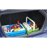 Sunware - Square vouwkrat met handgreep 32L blauw - 49 x 36 x 24,5 cm