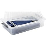 Sunware - Q-line Opbergbox - Transparant - Kunststof - 60 Liter
