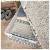 Sunware - Q-line Opbergbox - Transparant - Kunststof - 60 Liter