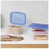 Sunware - Club Cuisine diepvriesdozenset set van 3 1,2L transparant blauw