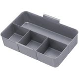 Sunware - Qline - Opbergbox - Transparant - 6 Liter - Met Inzet 30,7x20x14,3cm