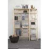 Sunware - Qline - Opbergbox - Transparant - 6 Liter - Met Inzet 30,7x20x14,3cm