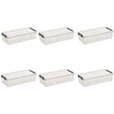 Sunware - Q-line - Opbergdoos - Transparant - 6500 ml