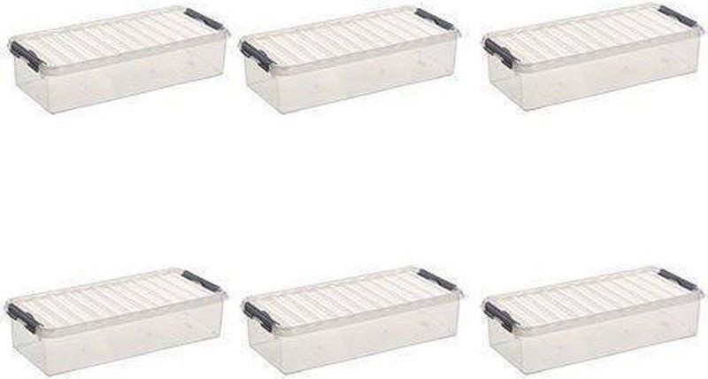 Sunware - Q-line - Opbergdoos - Transparant - 6500 ml