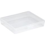Sunware - Q-line opbergdoos 3,6L transparant - 29,5 x 24,5 x 5,5 cm