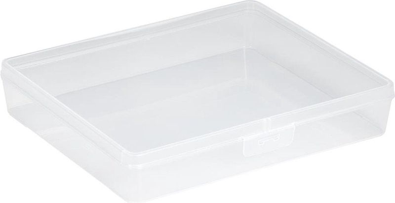 Sunware - Q-line opbergdoos 3,6L transparant - 29,5 x 24,5 x 5,5 cm