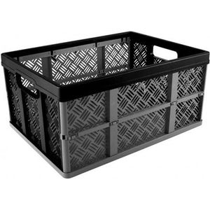 Sunware - Basic - Vouwkrat - Antraciet - Kunststof - 32 Liter