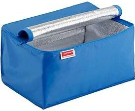 Sunware - Square Koeltas Blauw - Voor Vouwkrat 24L - 35,5 X 26,5 X 20 cm