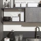 Sunware - Sigma home voorraadbus 1,4L wit grijs - 9 x 9 x 23 cm