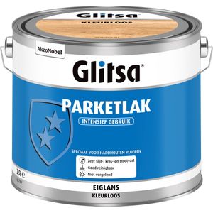 Glitsa AC Parketlak Eiglans - 2,5 liter | 8711113036627 | Verf | Lakverf Binnen