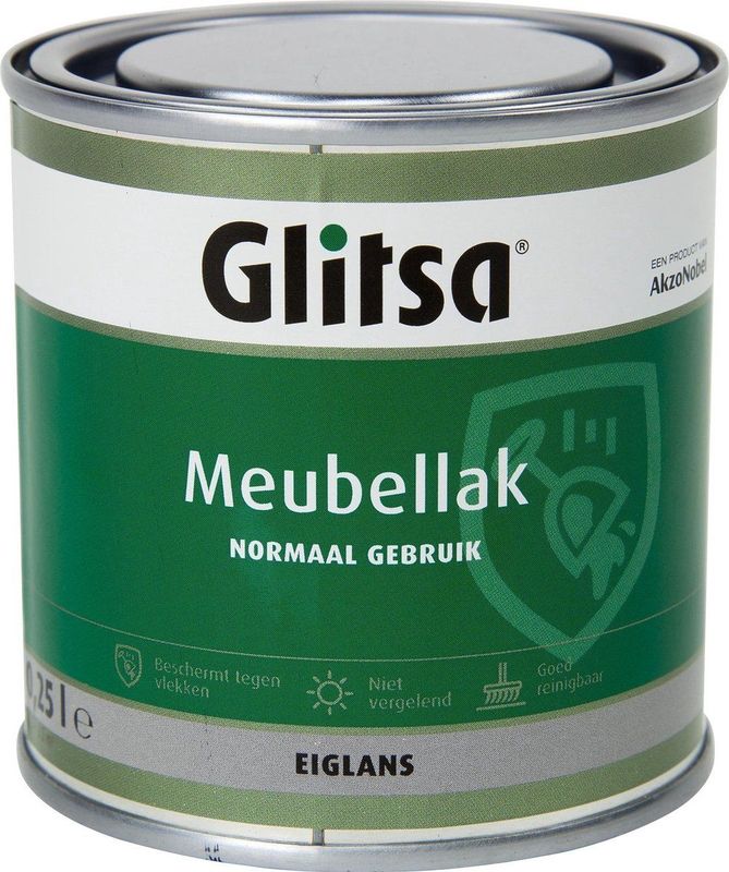Glitsa - Acryl Meubellak - Blank - Polyurethaan - Zijdeglanzend