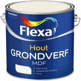 Flexa Grondverf - Hout - MDF - Wit - 750 ml