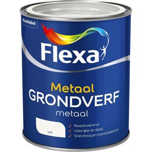 Flexa Grondverf - Metaal - Wit - 750 ml