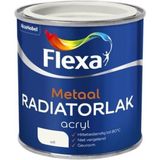Flexa Radiatorlak Acryl - Wit - 250 ml