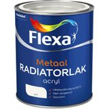 Flexa - Radiatorlak - Glanzend - Waterbasis - Wit