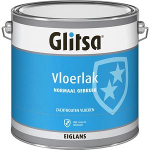 Glitsa Acryl Vloerlak Zijdeglans White Wash 2,5l | Vloeronderhoud