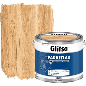 Glitsa Parketlak PT - Eiglans 2,5 liter - Transparante Lak & Olie