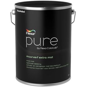 Flexa Pure Muurverf - Extra Mat 5 liter Kleur - Krijtverf