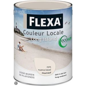 Flexa Couleur Locale Muurverf Ecosure Long Island 5 L 2005 Wit
