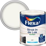 Flexa Strak in de Lak Zijdeglans - Buitenverf - Wit - 750 ml