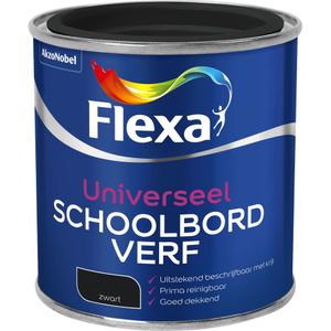 Flexa Schoolbordenverf Zwart 0,25 Ltr
