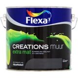 Flexa - Creations - Muurverf - Donkere kleur - Extra Mat - 2,5 Liter