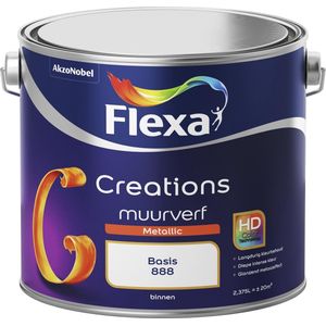 Flexa Creations Muurverf Metallic 2,5 liter Kleur - Muurverf - Waterbasis - Verfwinkel is tot 50% goedkoper