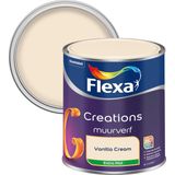 Flexa Creations - Muurverf Extra Mat - Vanilla Cream - 1 liter