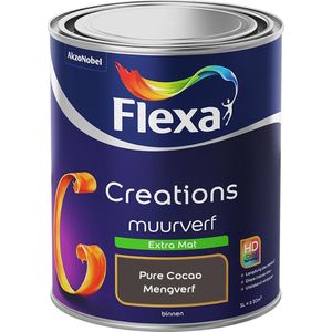 Flexa Creations Muurverf - Extra Mat - Pure Cocao - 1 liter