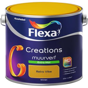 Flexa Flexa Creations Muurverf Extra Mat - Retro Vibe 2,5 liter | 8711113106382 | Verf